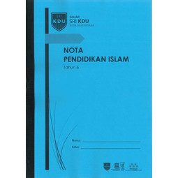 Buku Nota Pendidikan Islam Tahun 6 (2023)